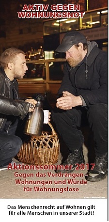 Ankündigungsbild Menschenrecht auf Wohnen